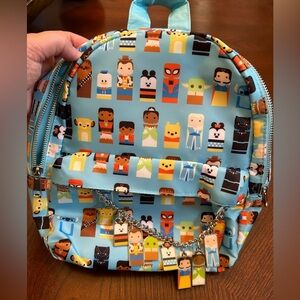 Disney 100 Celebration Unified Characters Backpack with Charms